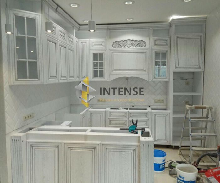 Магазин корпусной мебели Intense производит Кухни Классический стиль - Кухня массив дуба с патиной серебро