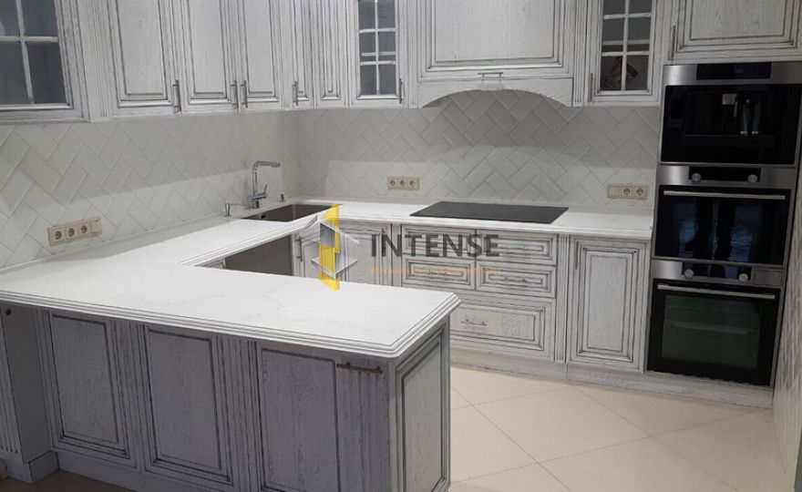 Магазин корпусной мебели Intense производит Кухни Классический стиль - Кухня массив дуба с патиной серебро
